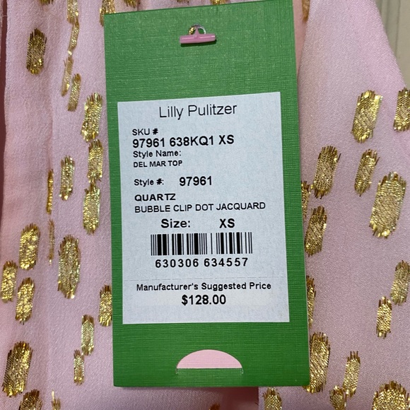 NWT Lilly Pulitzer Del Mar Top - Picture 5 of 6